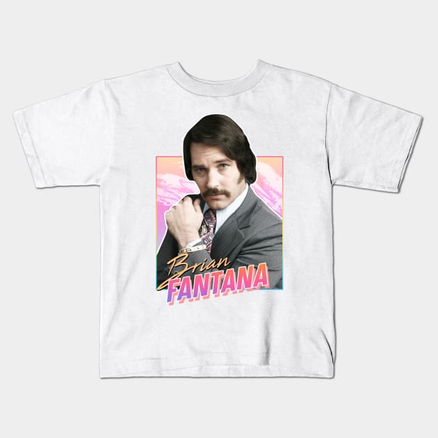 Anchorman - Fantana Kids T-Shirt by PiedPiper